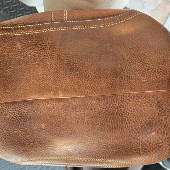 Coach Legacy Tobacco Brown Braided Handle Heavy Tote and Wallet - Picture 6 of 11